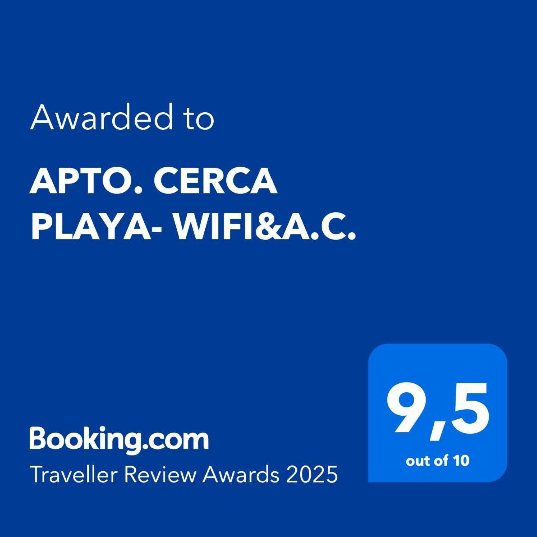 Apto. Cerca Playa- Wifi&A.C. Поланко Экстерьер фото